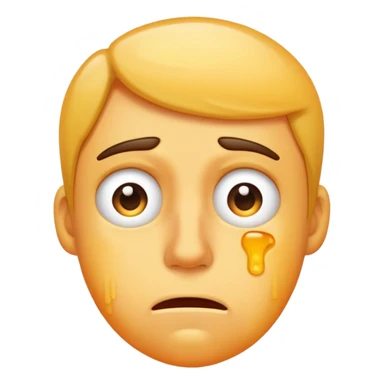 Tired from run sticker