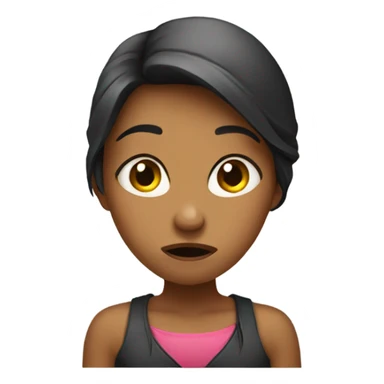 girl disgusted sticker