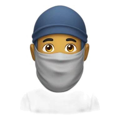 muslim with a tephilind sticker