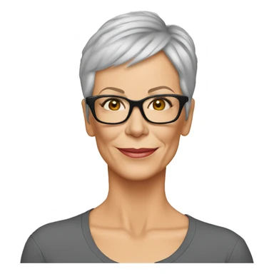 jamie lee curtis wearing tee sticker