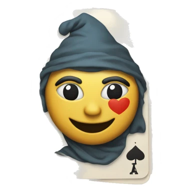 A jack Playing-card sticker