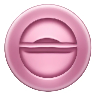 empty pink coin sticker