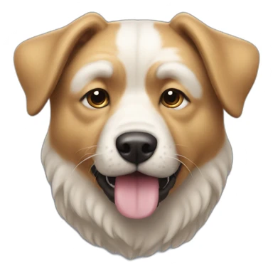 perro de agua muy grande sticker