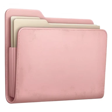 Pale pink archive 폴더 sticker