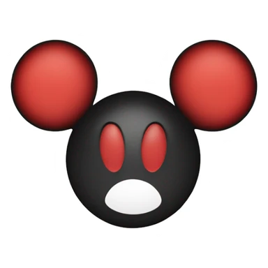 mickey ears from disney world with sticker