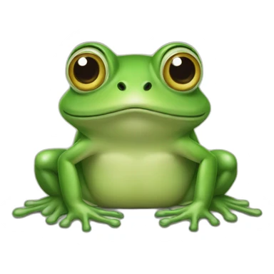 grenouille-pouce sticker