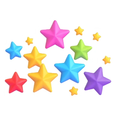 magic stars sticker