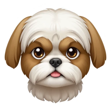 Shih Tzu dog poisoned sticker