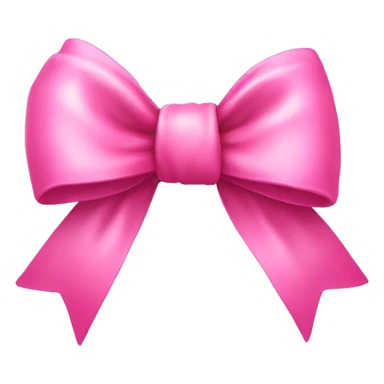 cute pink bow small  sticker