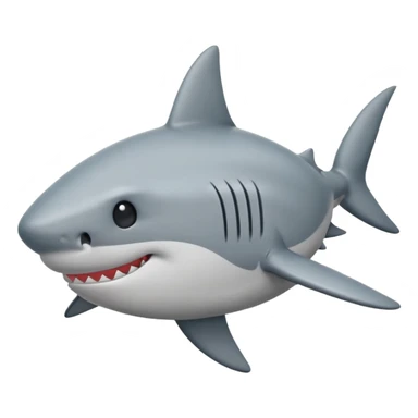 can you make me a shark emoji that’s sighing  sticker