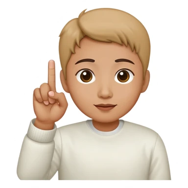 korean finger heart gesture sticker