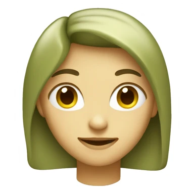 Heart-light-olive-shade sticker