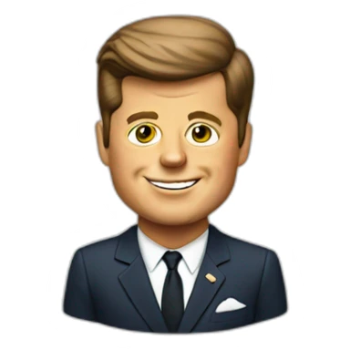 john f kennedy sticker