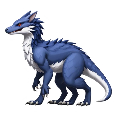 Sergal-raptor-nargacuga-vernid sticker