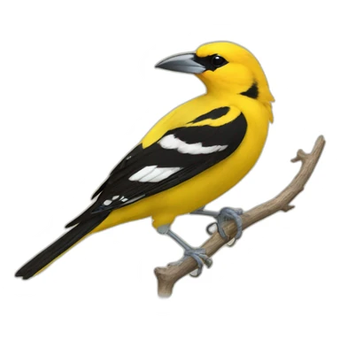 Eurasian golden oriole sticker