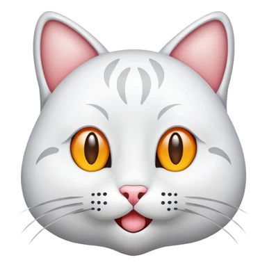 Elinde balon tutan kedi sticker