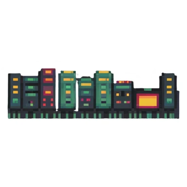 indie music festival with multiple artists sticker