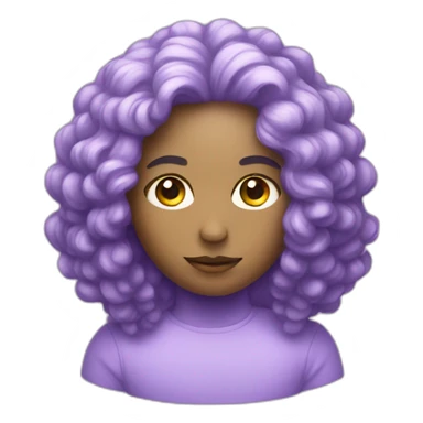 lavender haze sticker