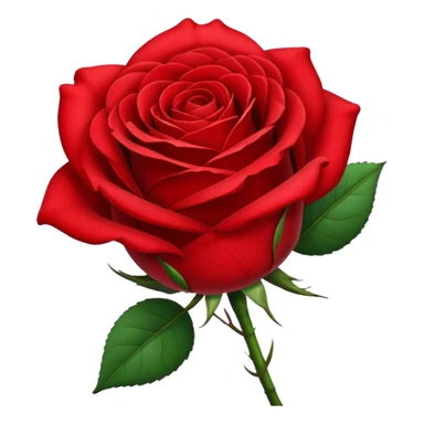 Çiçek gül sticker