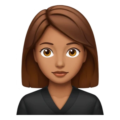 spray tan, brown hair sticker