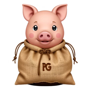 pig in a poke sticker