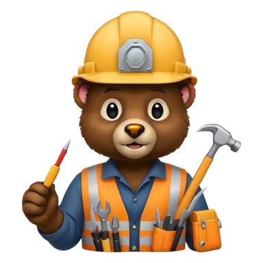 black bear engineer sticker