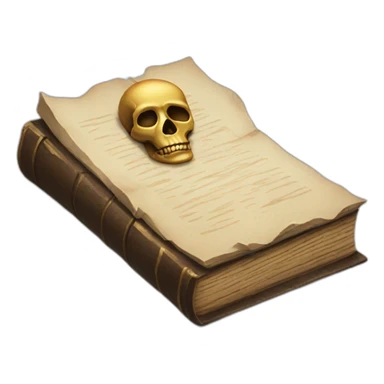 book of dead sticker