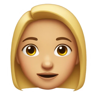 girl rolling her eyes sticker