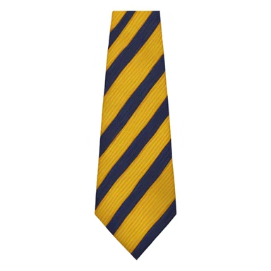Boyscout necktie should be blue and yellow striped sticker