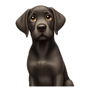 Labrador puppy sticker