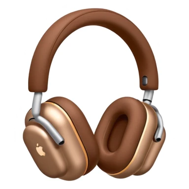 Airpods max brown color sticker