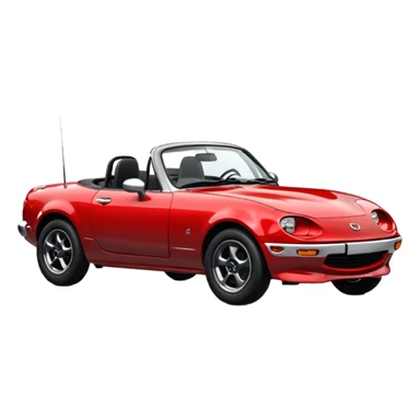 Mazda mx5 roadster 1980 sticker