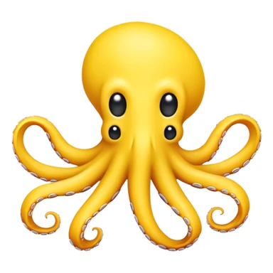 Un Pulpo Amarillo  sticker