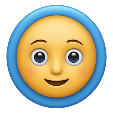 Create a verify meta parody badge  emoji with this ✅🔵 sticker