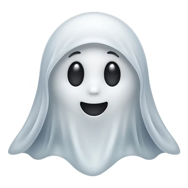 I need a spirit emoji like a ghost but very whispy and airy looking  sticker