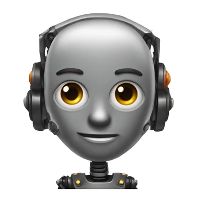 create a unique robot emoji  sticker