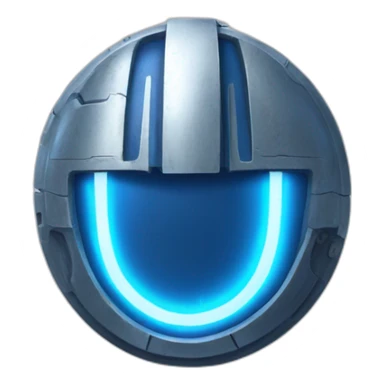 blue electric shield form star wars sticker