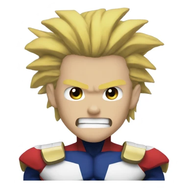all might sticker