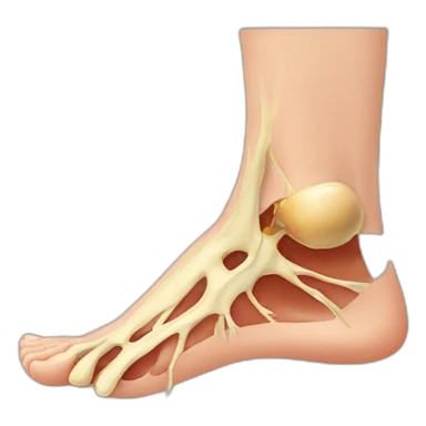 plantar fascia  sticker