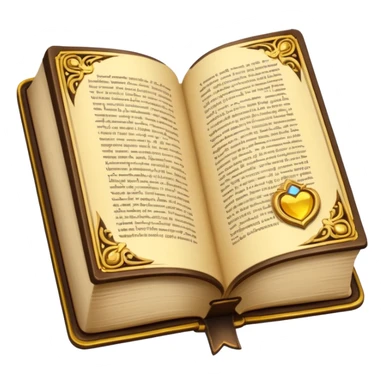 Fantastic book open sticker
