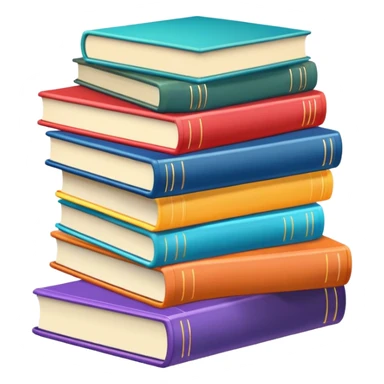 mehrere Bücher sticker