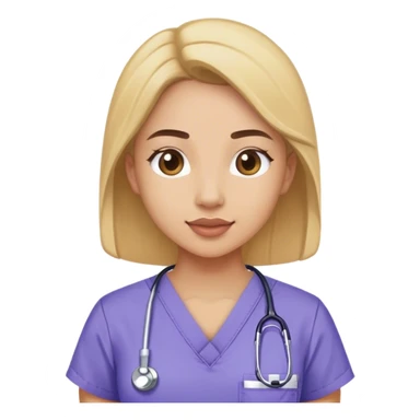 Sydney in scrubs  sticker
