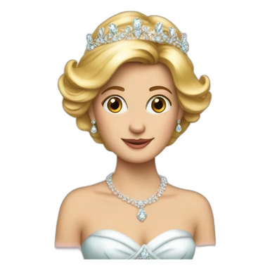 Princesse diana sticker