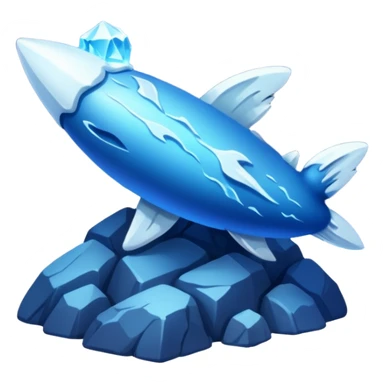 Comet – Icy rock with glowing blue-white tail sticker