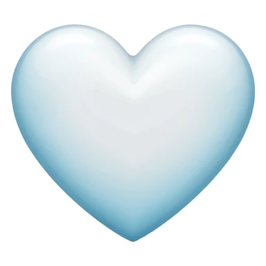Corazón blanco sticker