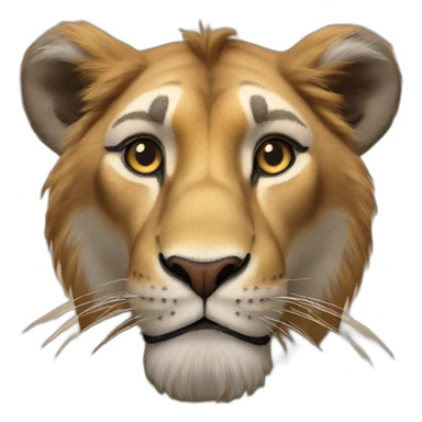 Symba from lion king sticker