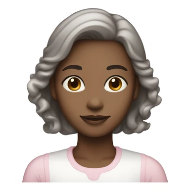 Can you make clean Girl, light pink and milky white emojis? sticker