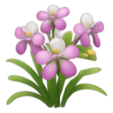 Spring flowers sticker