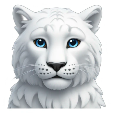 Panthère des neiges sticker