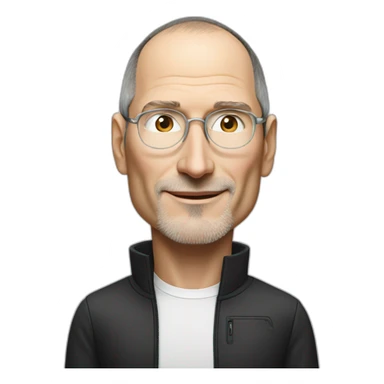 Steve Jobs with Elon musk sticker